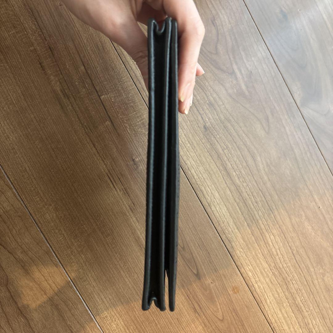 ゼニア　長財布　黒