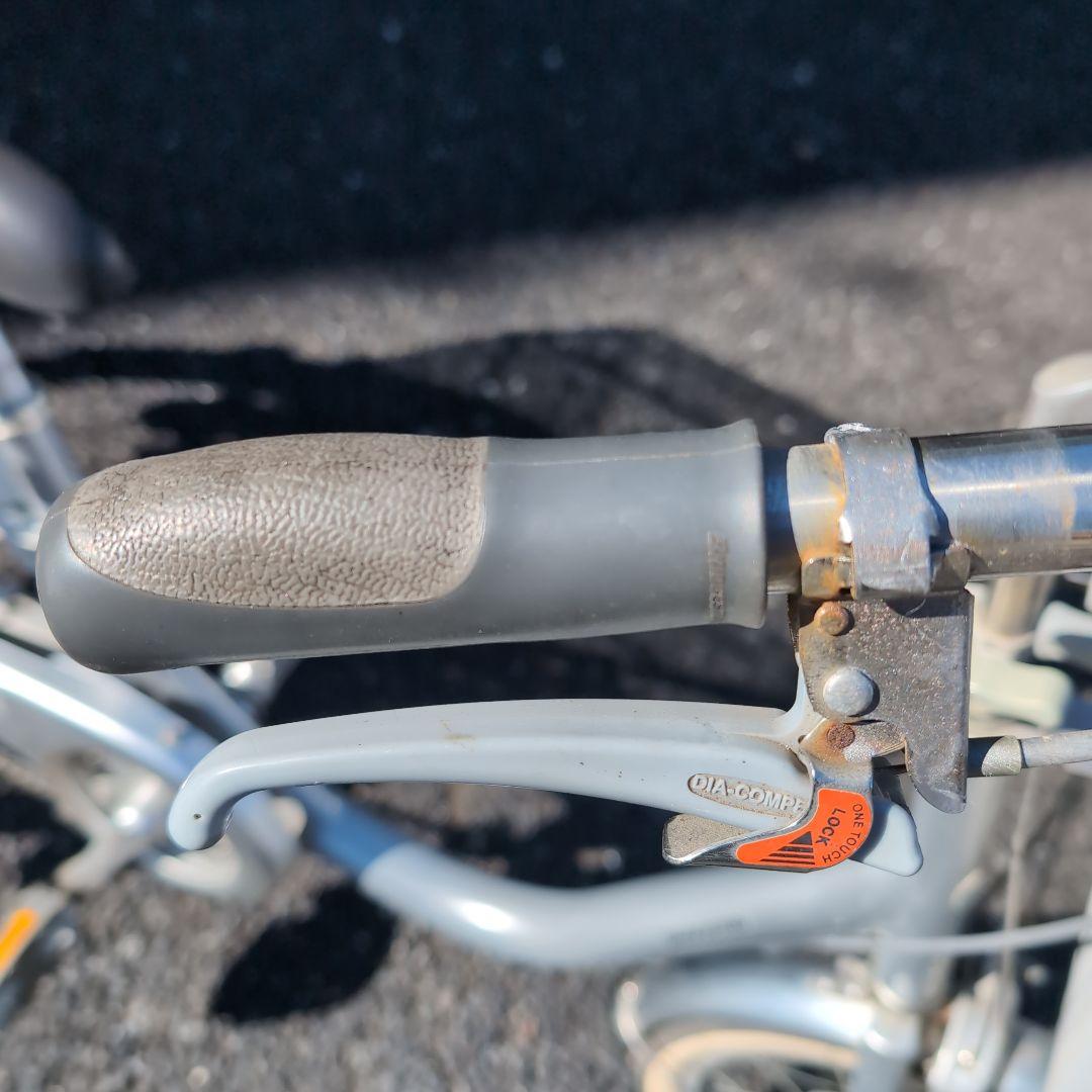 口コミ サイト 商品 中古ブリヂストン内装3段LEDオートライト自転車26インチ☆ブルー 自転車本体
