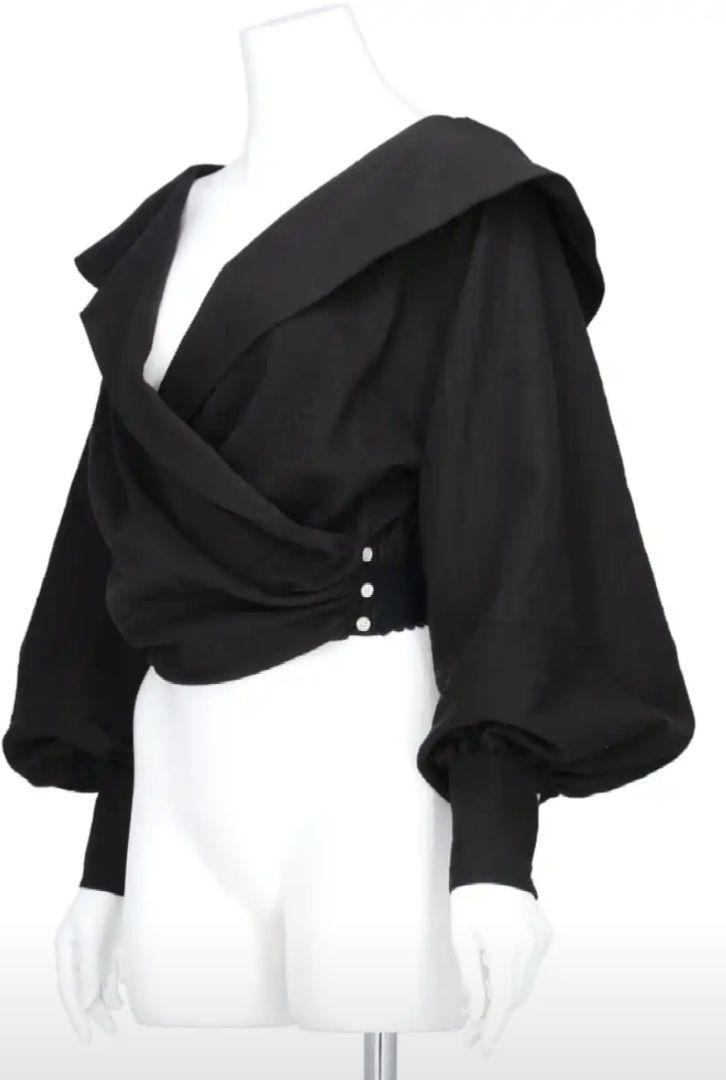 FETICO SAILOR COLLAR BLOUSE ブラウス Black　黒