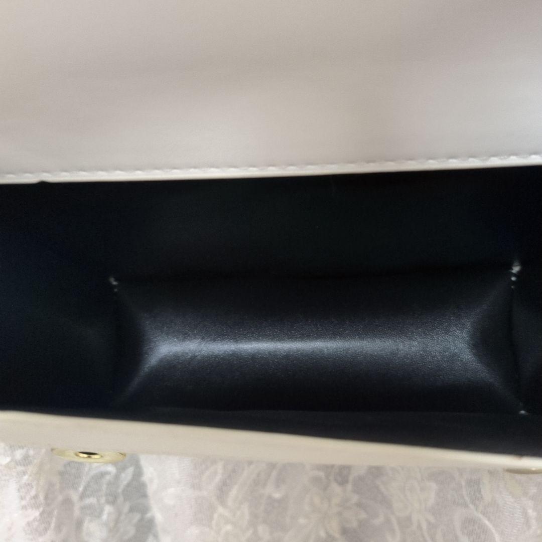 ホワイトツイード風ショルダーバッグ ホワイトツイード風ショルダーバッグ