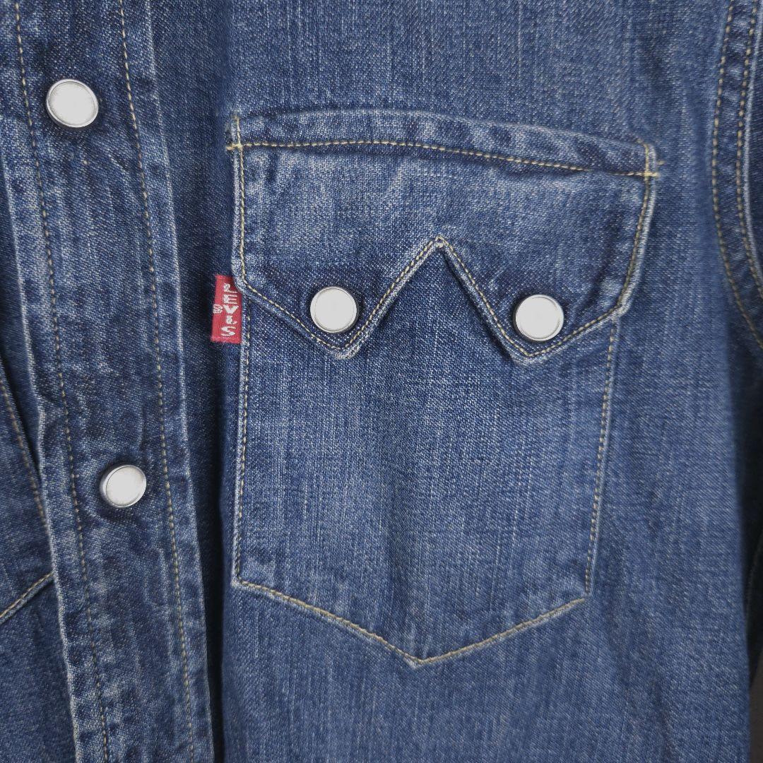 Levi's BIGE ショートホーン 米国製 復刻　S
