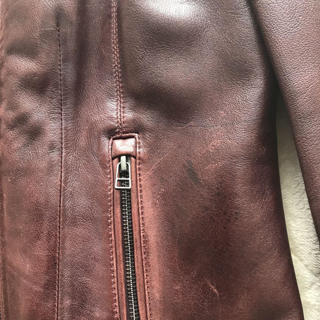 本革ライダースジャケット
