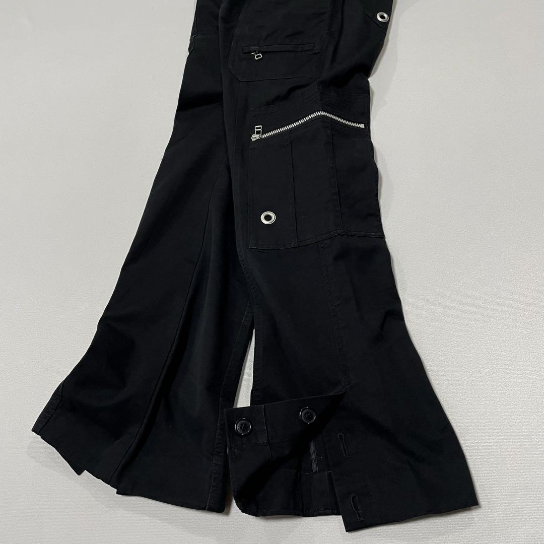 Marc Jacobs フレアパンツ カーゴ ジップ Tech モードロック