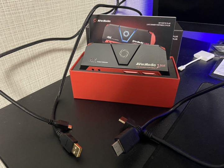 ほぼ新品】AVerMedia キャプチャーボード 1080p/60fps対応