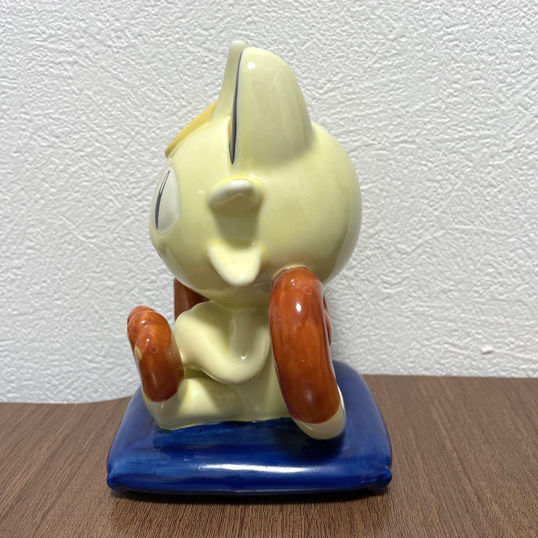 てまねきニャース　青 ポケモン　ニャース　貯金箱