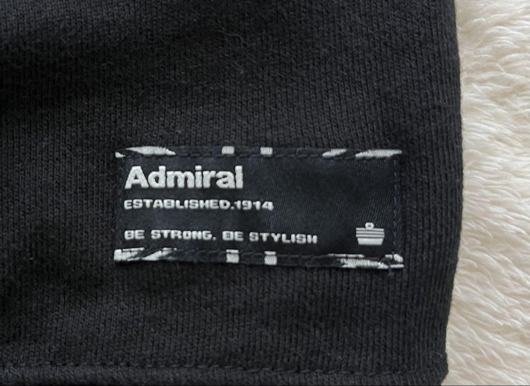 美品★Admiral Mサイズ トレーナー ブラック スウェット