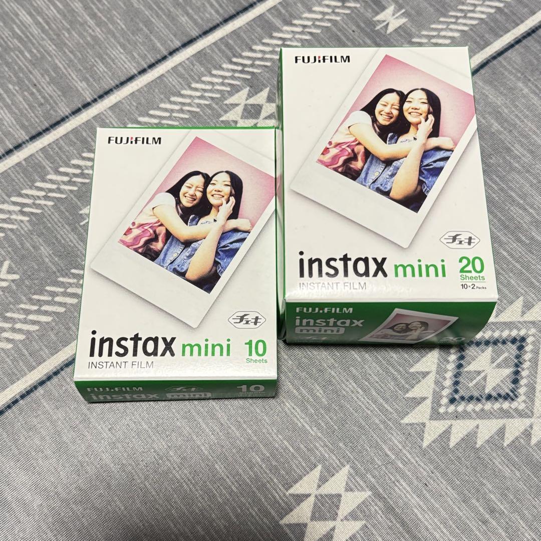 チェキフィルム FUJIFILM instax mini セット 30枚