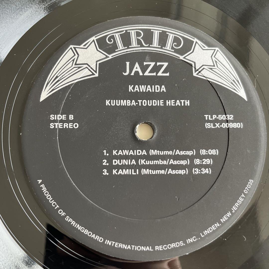 【レア盤】Kuumba-Toudie Heath – Kawaida【JAZZ】