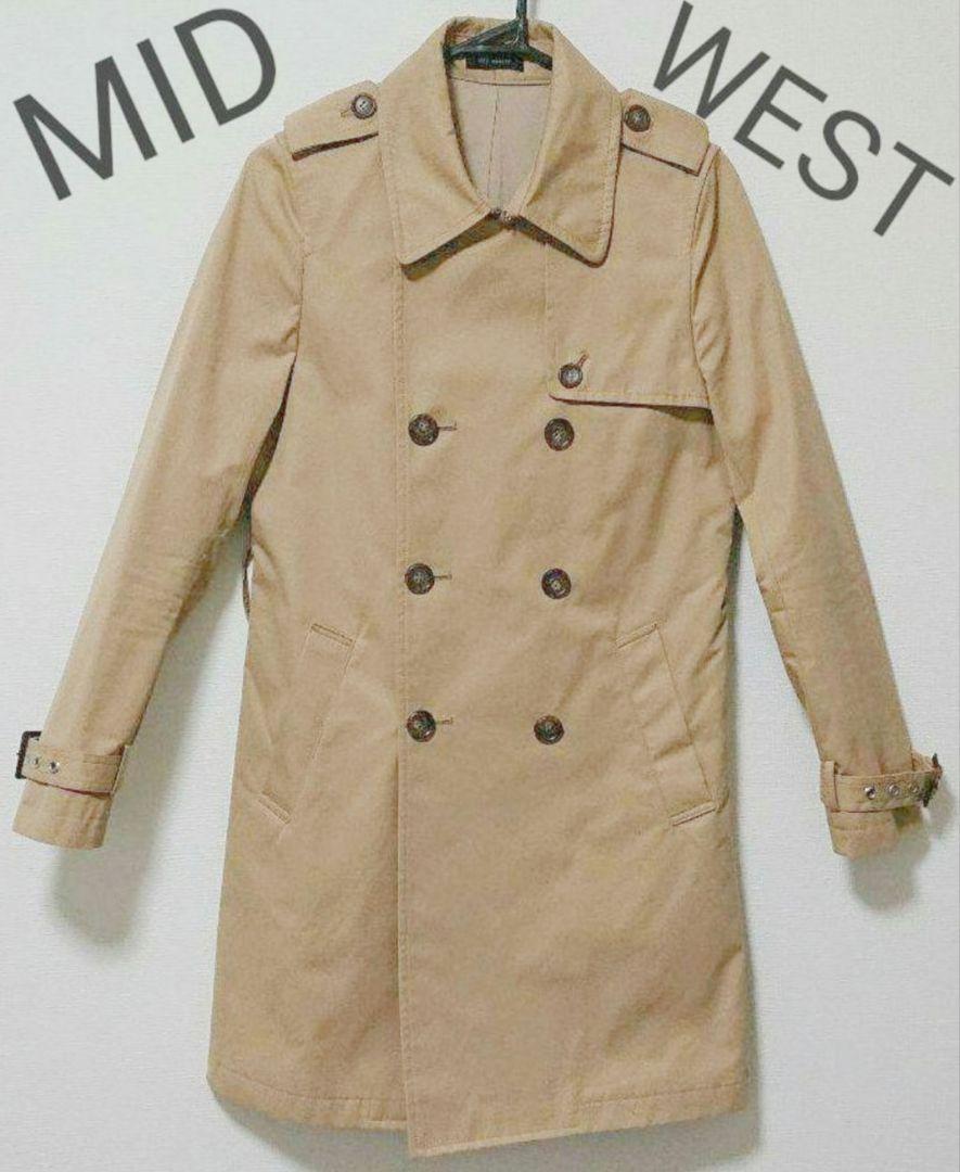 ☆美品☆MIDWEST トレンチコート 【即納】 www.shelburnefalls.com