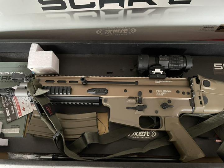 次世代電動ガンSCAR-L MK16