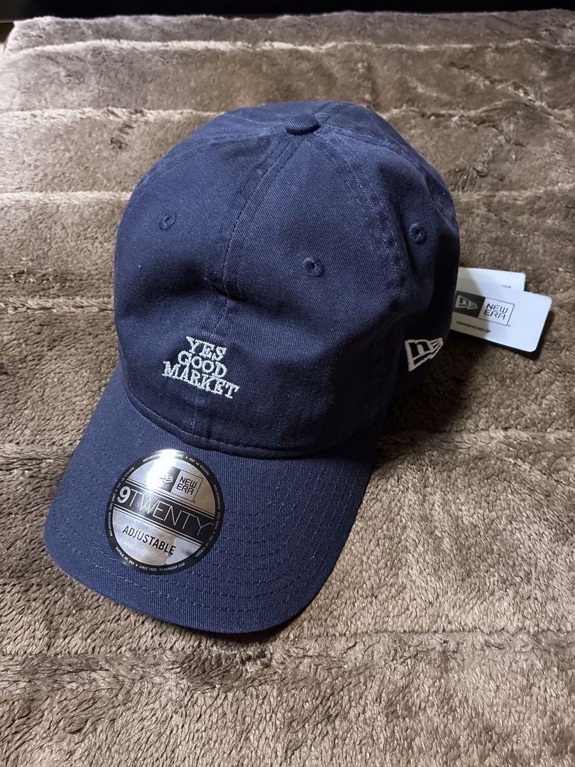 YES GOOD MARKET ネイビーキャップ ニューエラ SEESEE