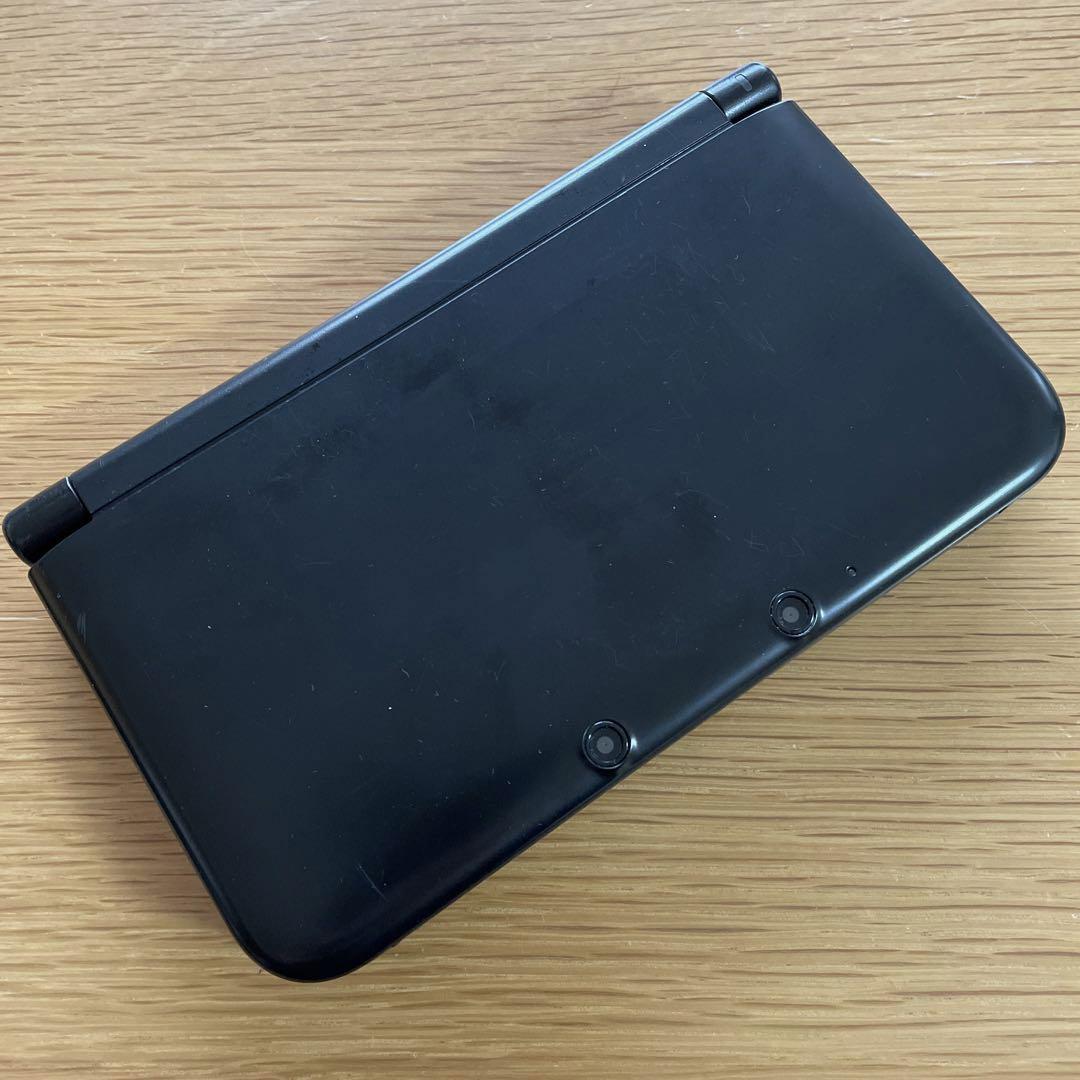 3DS LL ブラック 動作確認済 どうぶつの森 純正充電器 付