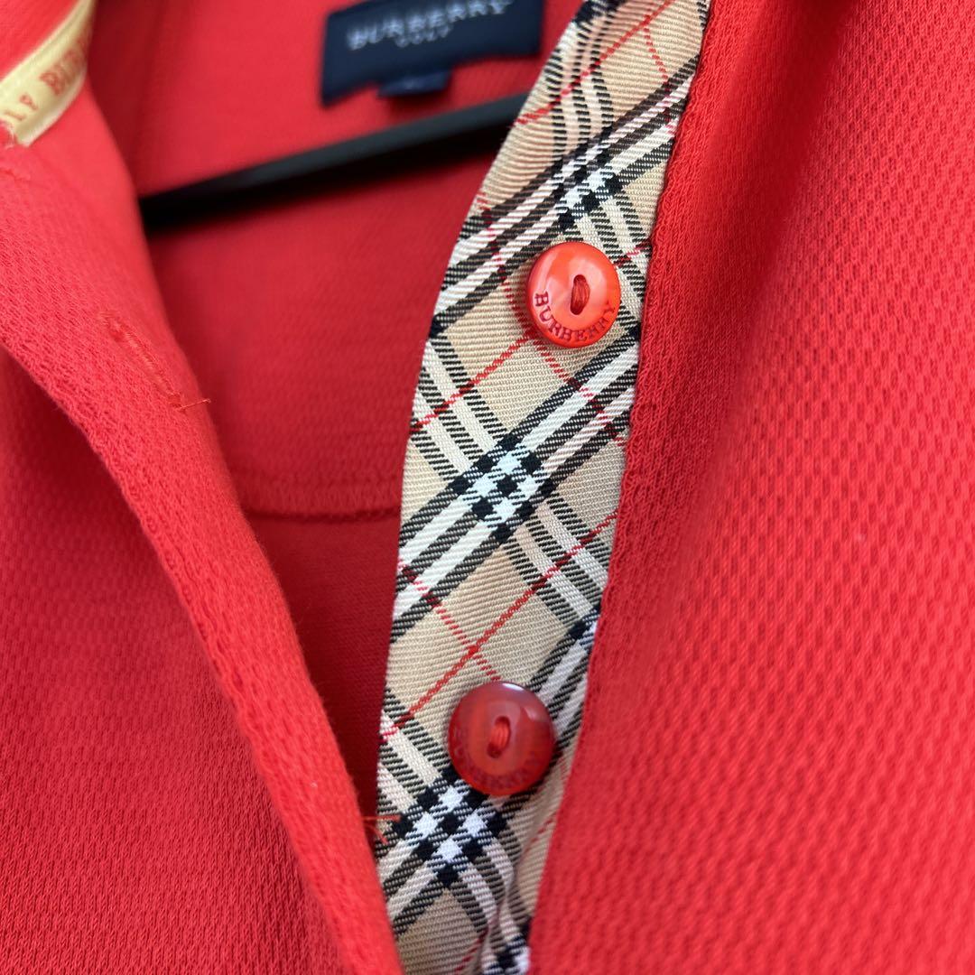 BURBERRY GOLF ポロシャツワンピース　ノバチェック　ゴルフウェア　L