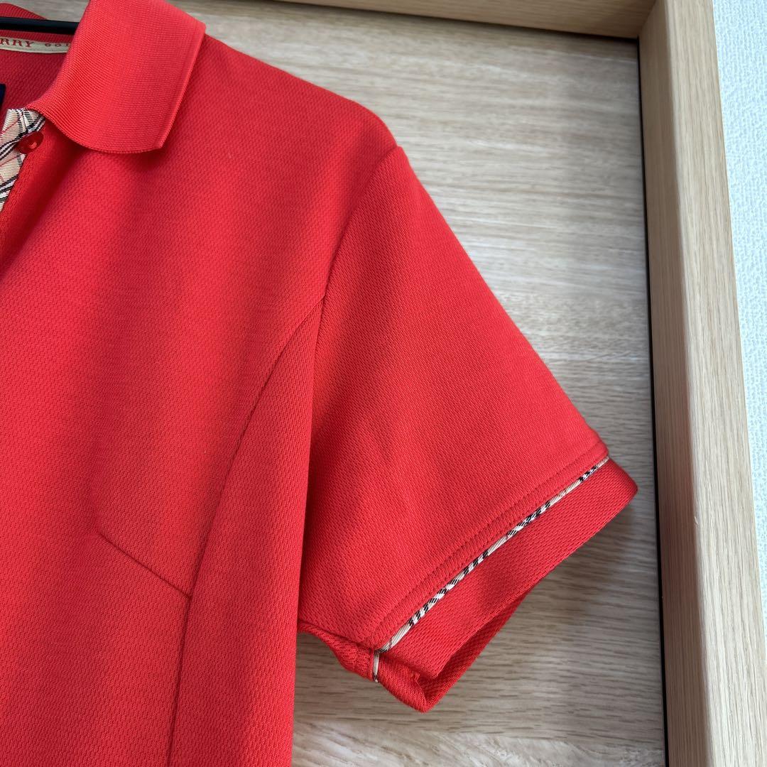 BURBERRY GOLF ポロシャツワンピース　ノバチェック　ゴルフウェア　L
