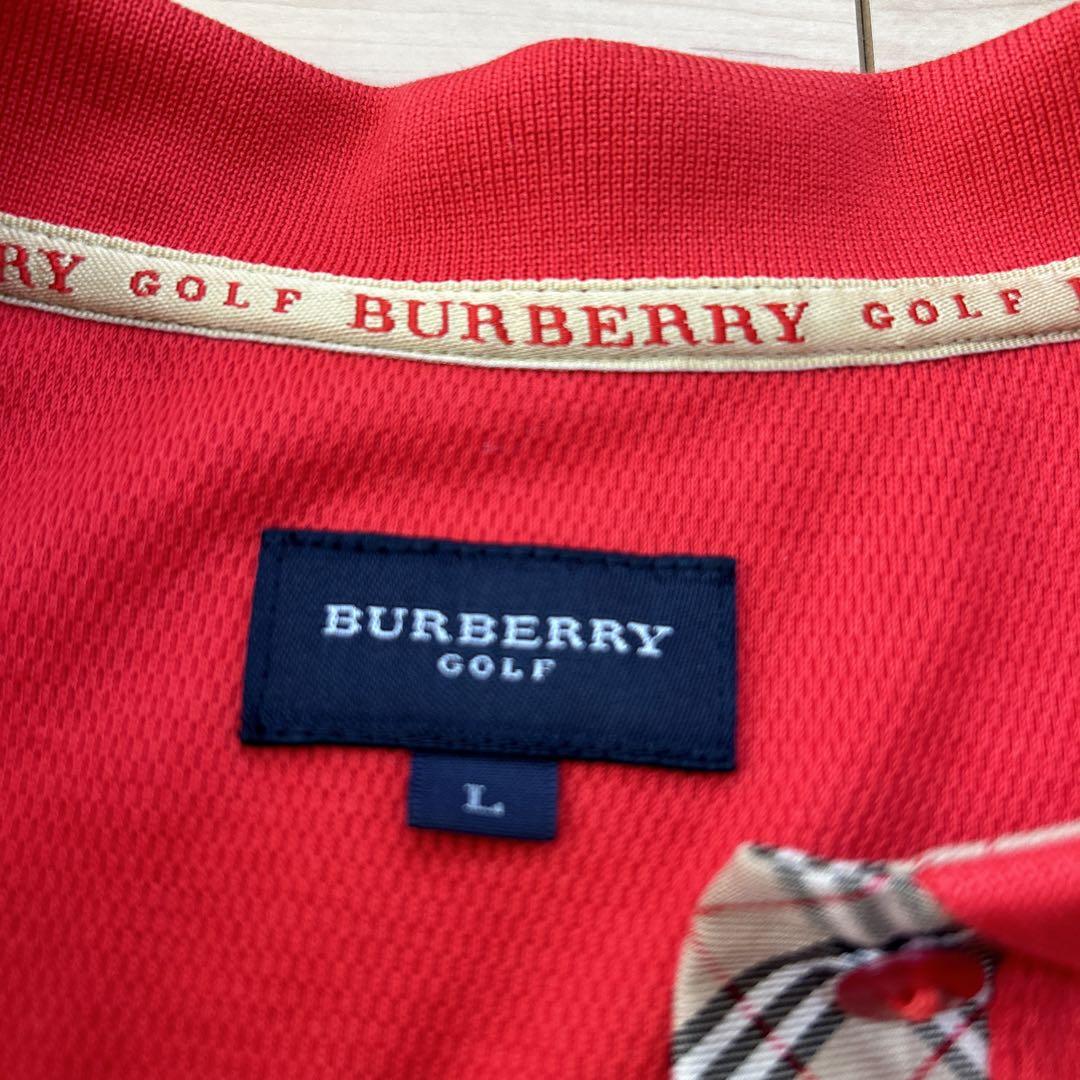 BURBERRY GOLF ポロシャツワンピース　ノバチェック　ゴルフウェア　L