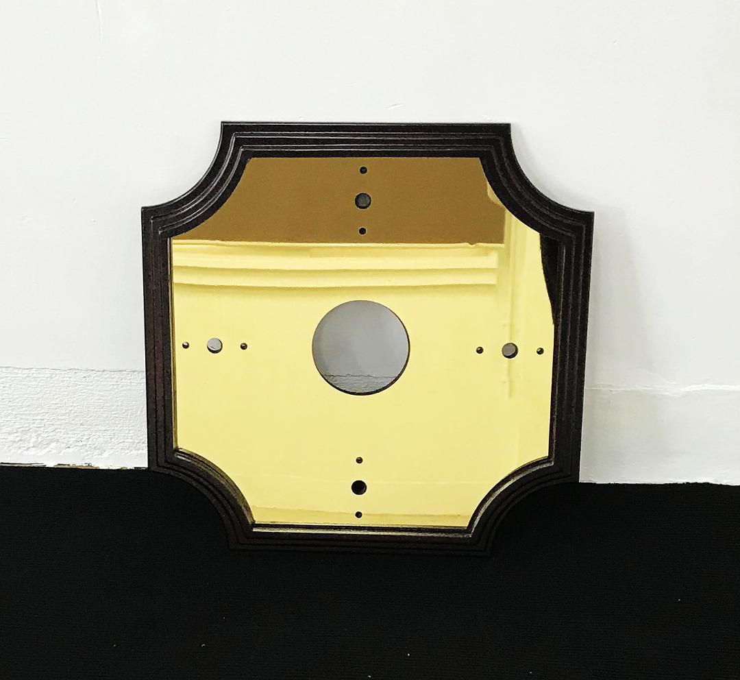 特価 38㎝ 小 シャンデリア用 ゴールド真空メッキ木枠土台デコトラC8713S