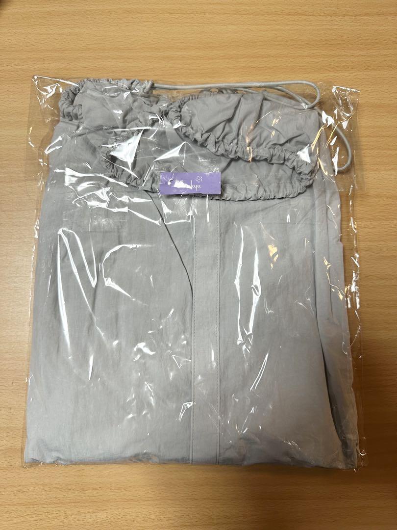 【新品】LOHEN ローヘン　エコナイロンブルゾン　L.GREY