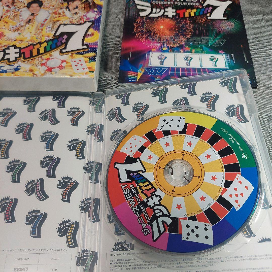 ジャニーズWEST CONCERT ラッキィィィィィィィ7 初回 Blu-ray