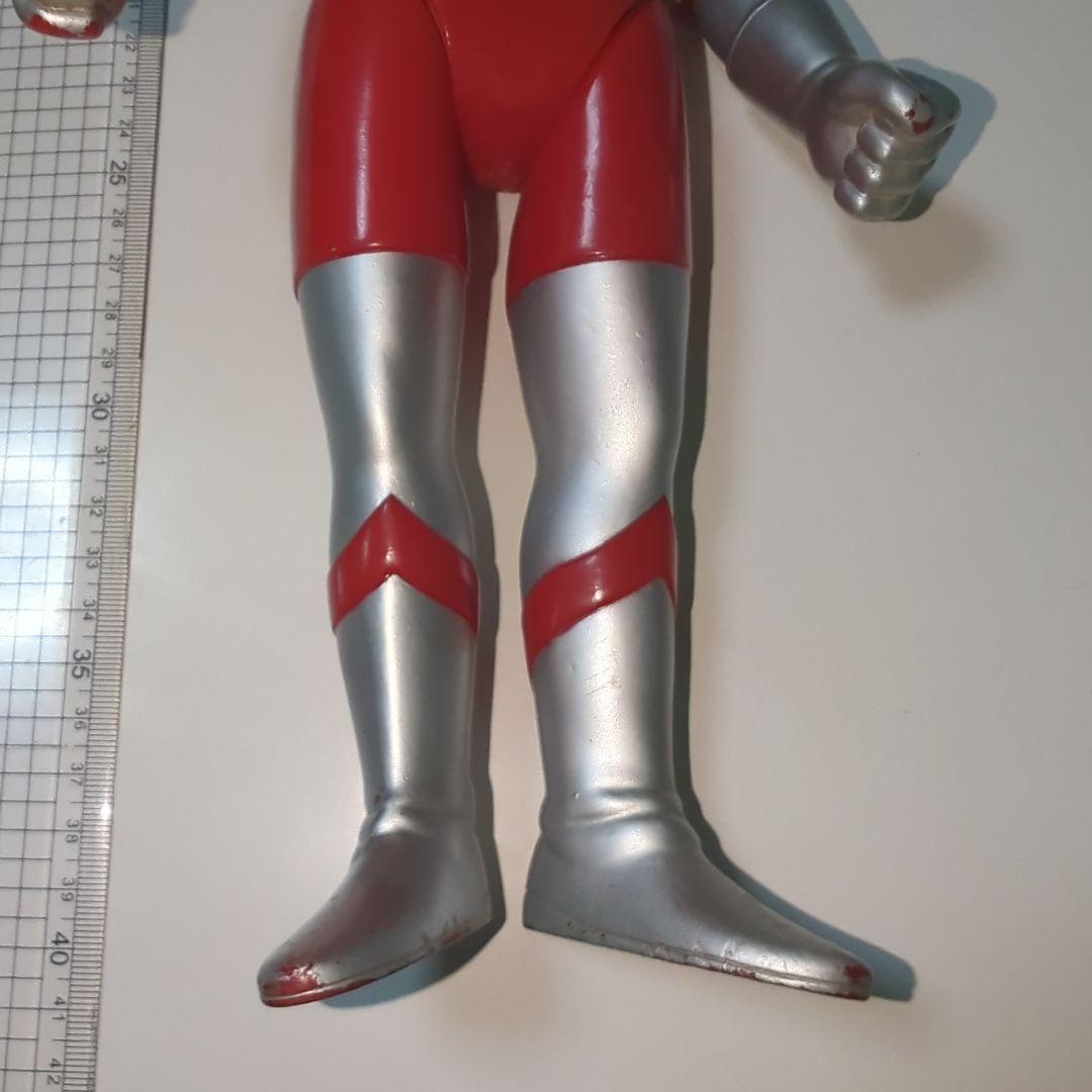 値下げ済　中古ソフビ　ウルトラマン　ビッグサイズ　30センチ　バンダイ　ポピー