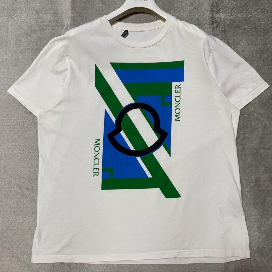 MONCLER モンクレール クレイググリーン ロゴ Tシャツ XLサイズ