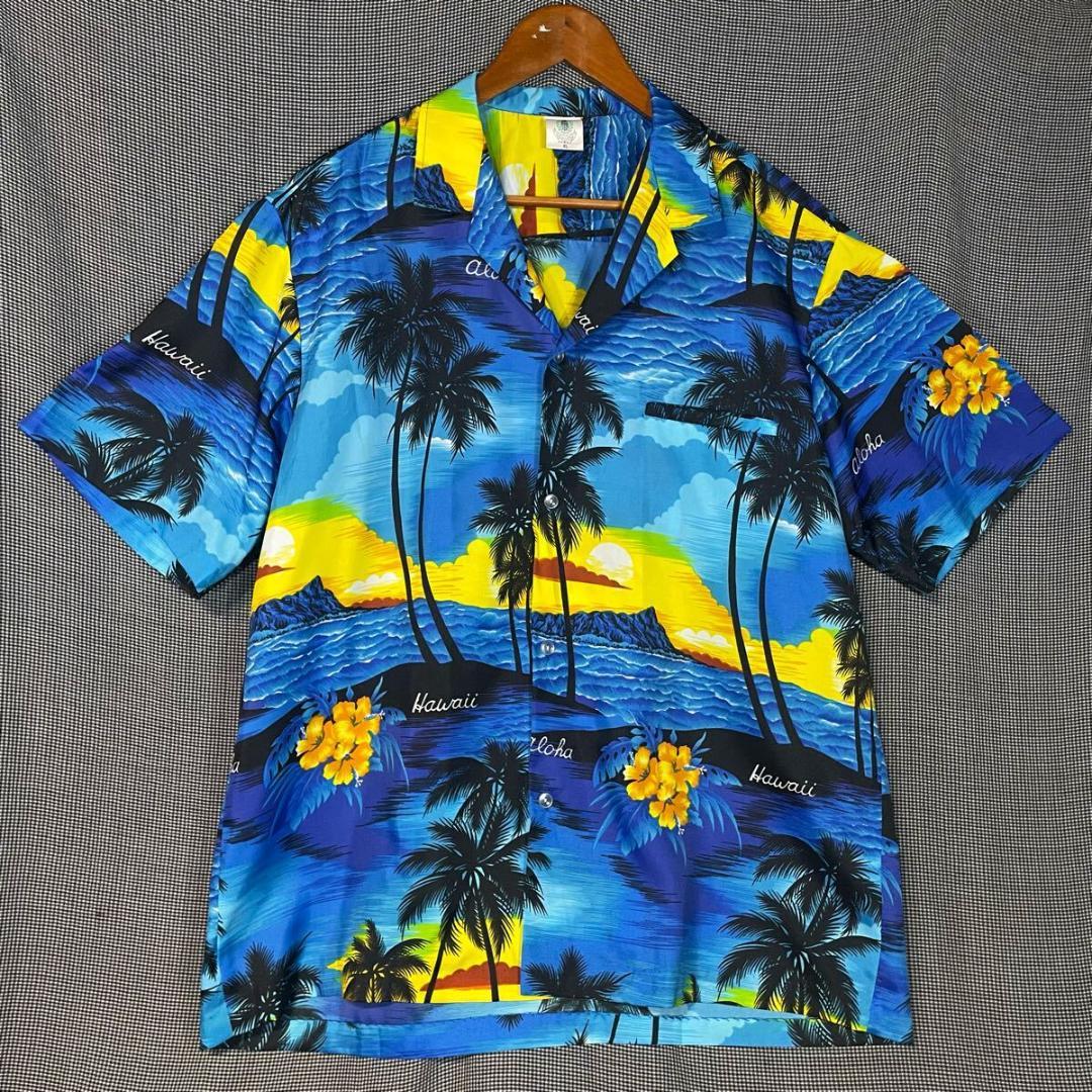 90s 00s Hawaii製 ROYAL CREATIONS アロハシャツ