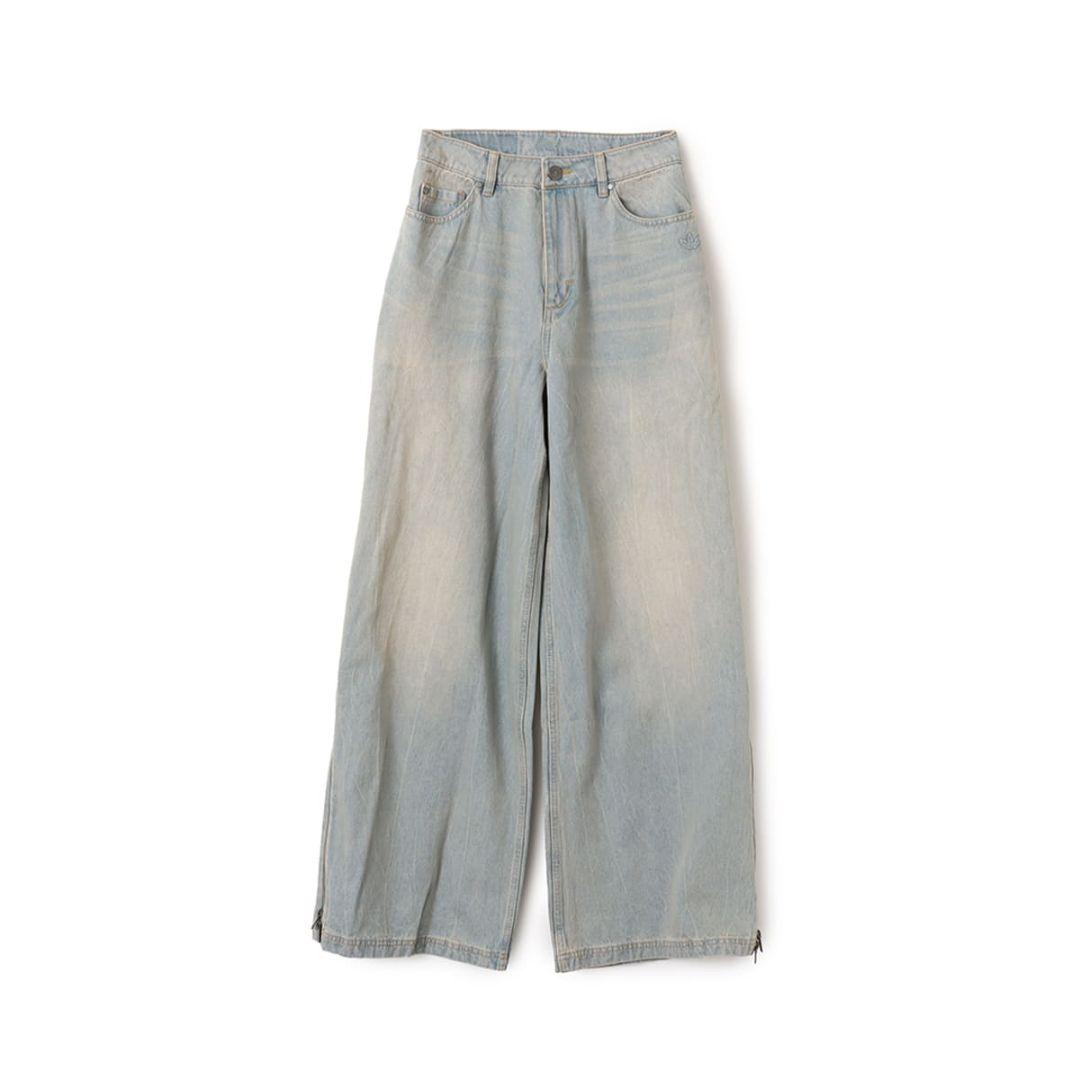 adidas　デニム　30インチ 新品タグ付き】adidas DENIM ZIP PANT ライトデニム 30 - メルカリ