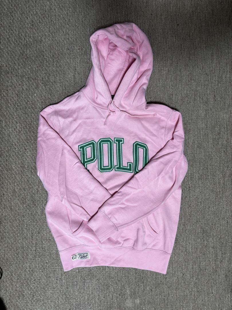 Polo Ralph Lauren ピンク パーカー S ロゴ