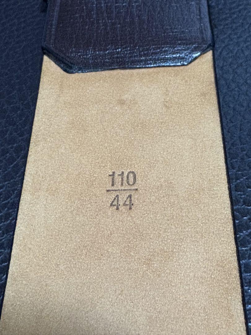 LOUIS VUITTON ルイ ヴィトン メンズ ベルト 茶 110/44