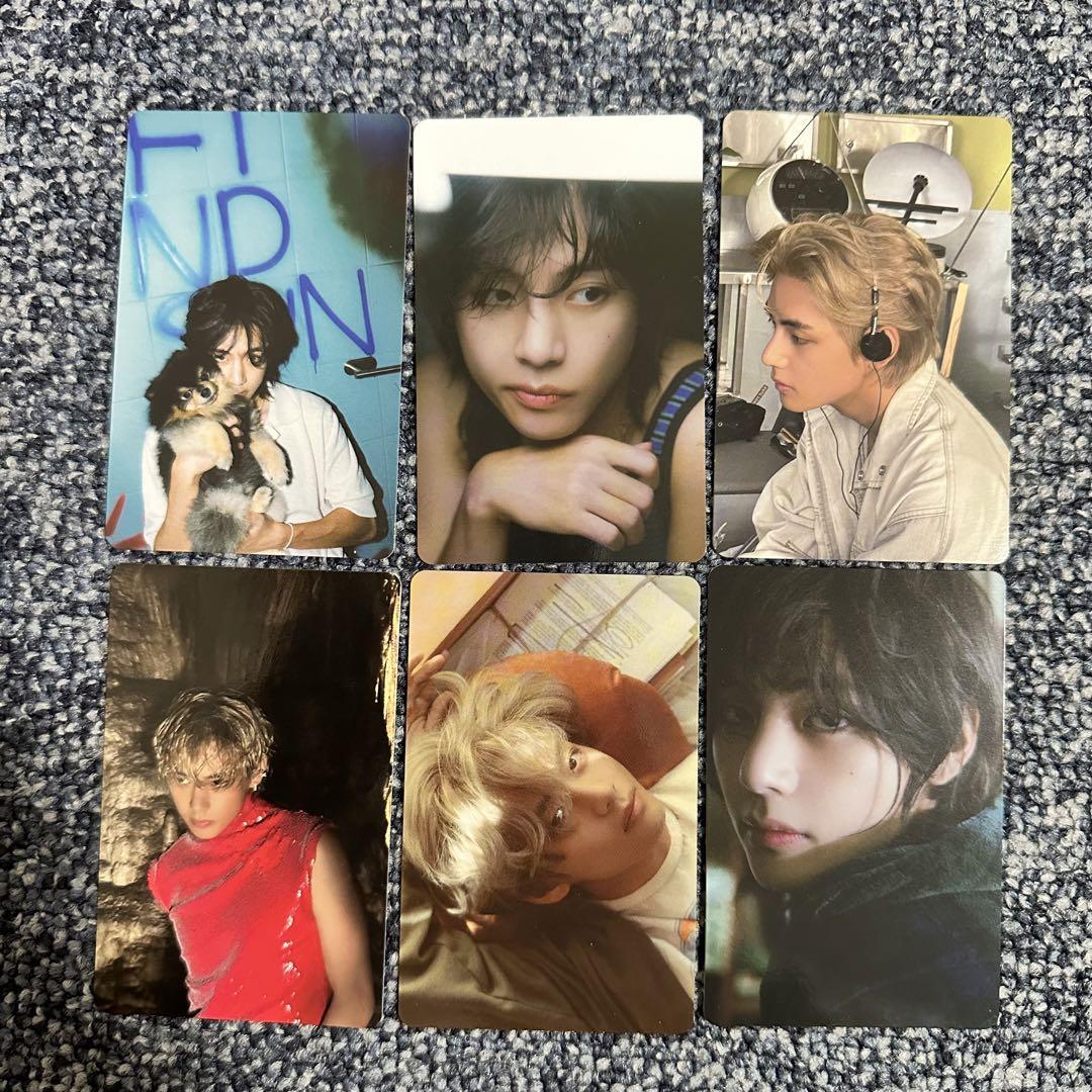 新品 未使用 BTS V LAYOVER 先着特典 ラキドロ フォトカード