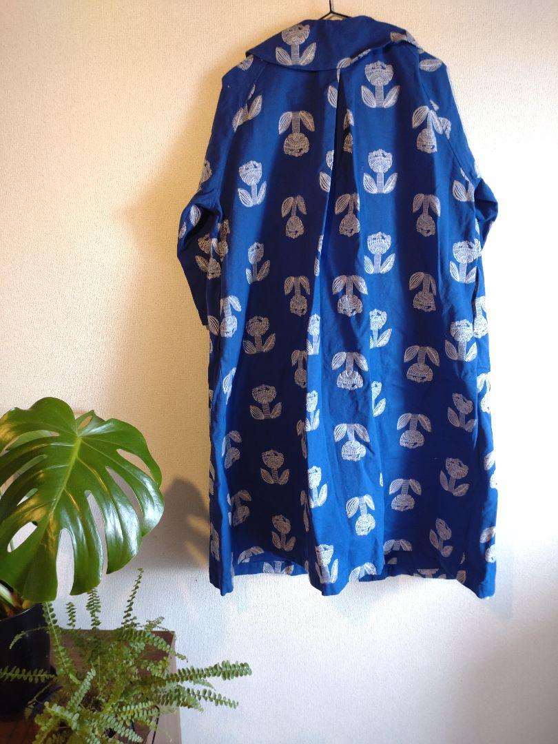 harumihiyama　花柄刺繍ロングコート ハルミヒヤマ