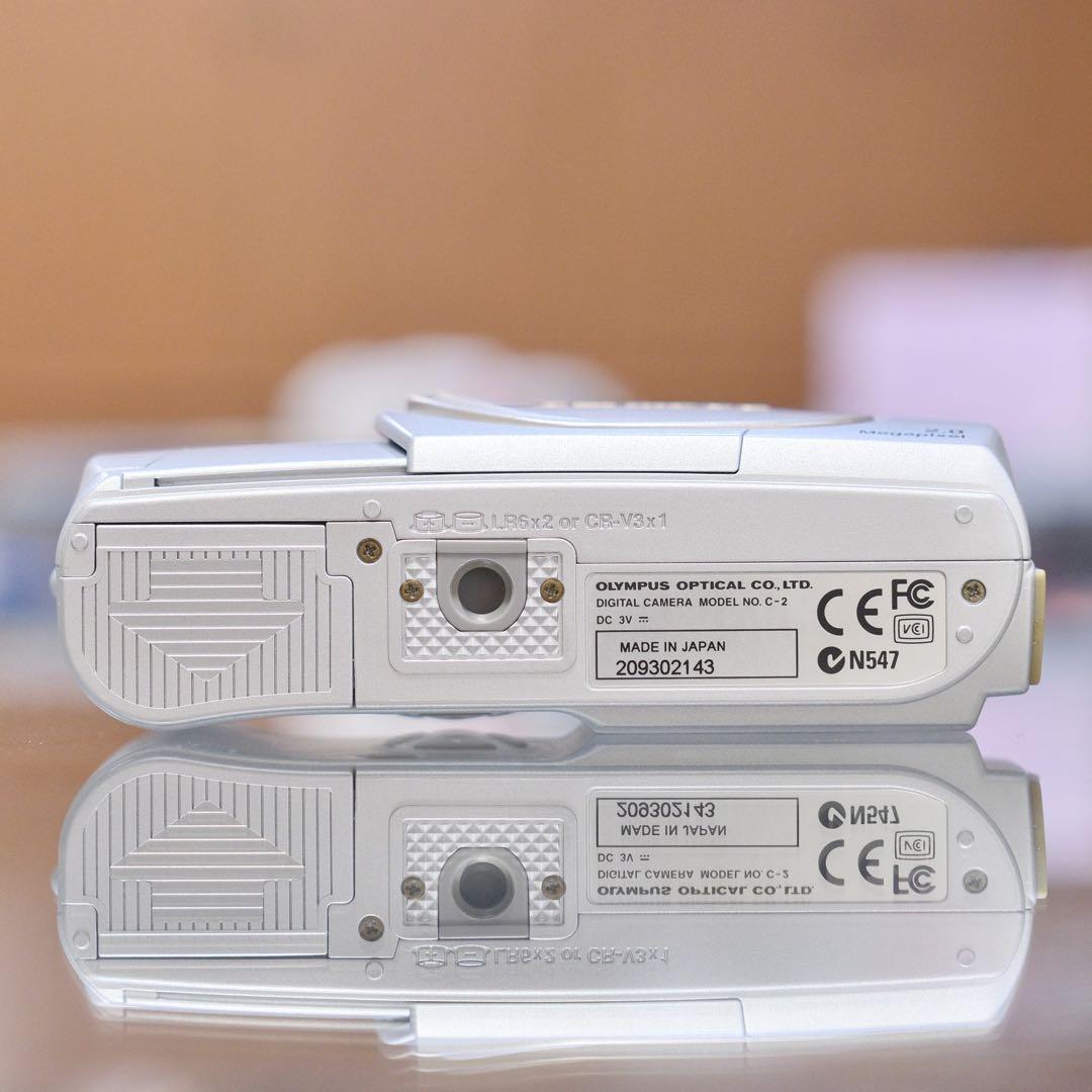 美品！動作品 Y2K 平成レトロ CCD OLYMPUS CAMEDIA C-2 - メルカリ