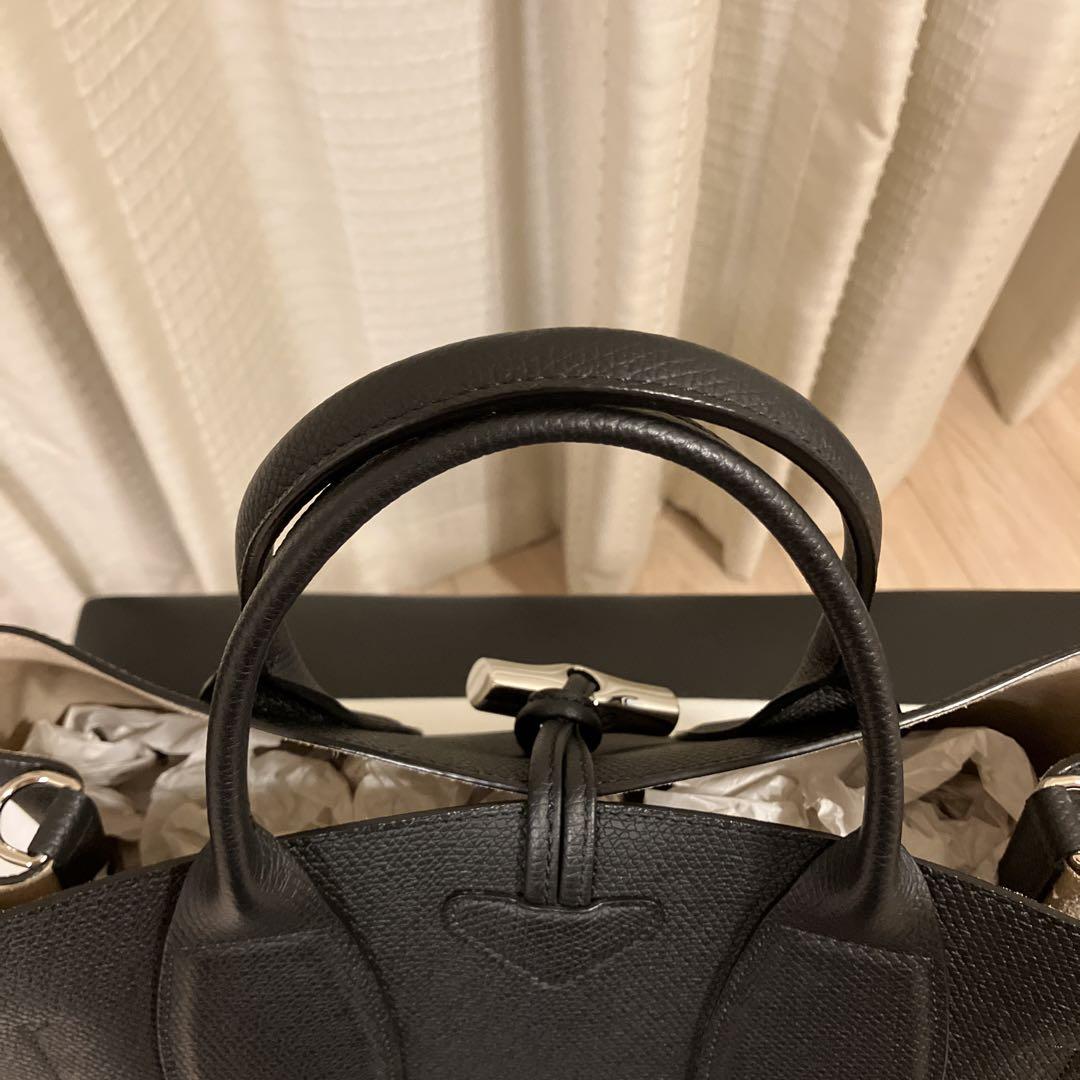 ロンシャン LONGCHAMP ハンドバッグ ショルダーバッグ ロゾ M