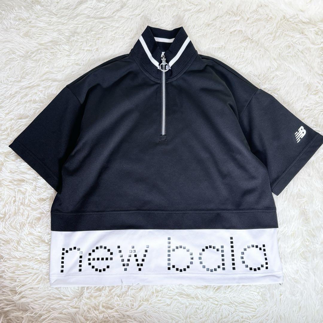 美品✨ 現行品 ニューバランスゴルフ　セットアップ ブラック　Mサイズ