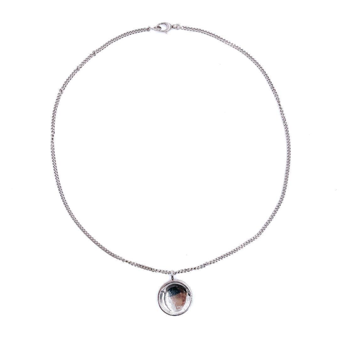 ✨️美品 レア✨️ グッチ シルバー925 クレスト ネックレス ユニセックス
