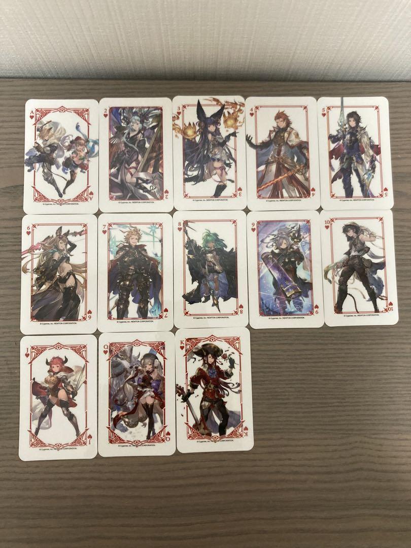 【美品】グラブル　グランサイファーキッチン グラサイキッチン 特典トランプ