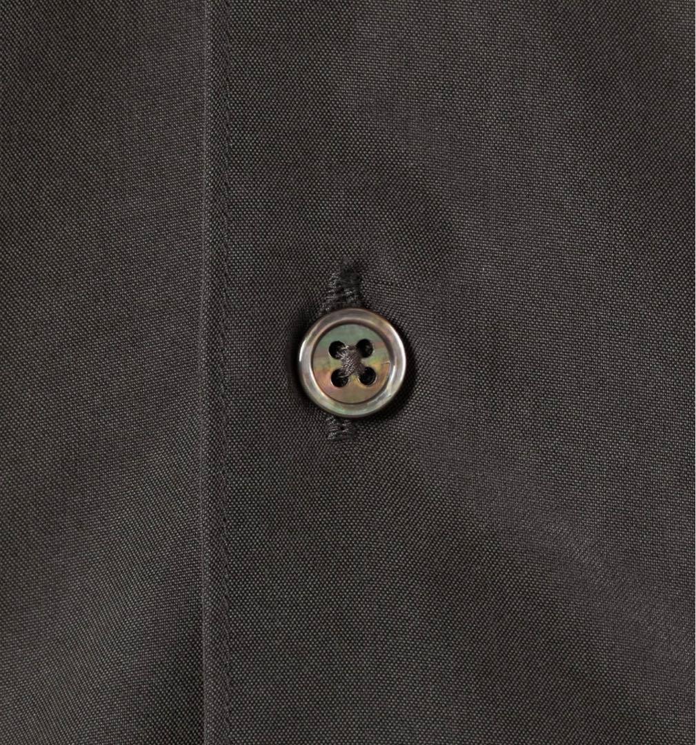 【Steven Alan】ドレープレギュラーカラーショートスリーブシャツ