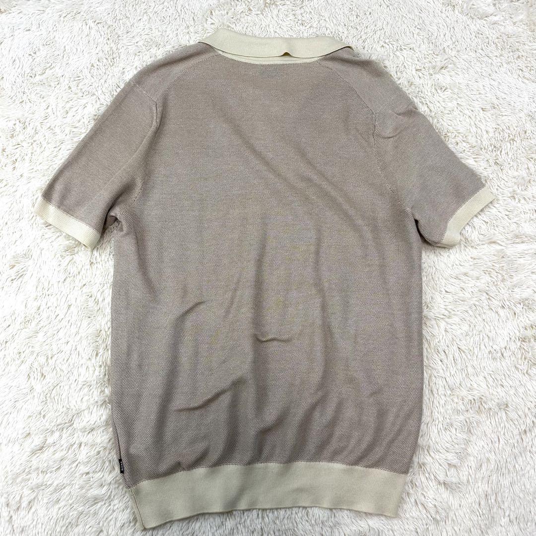【新品タグ付き】BOSS ヒューゴボス ポロシャツ L  ベージュ