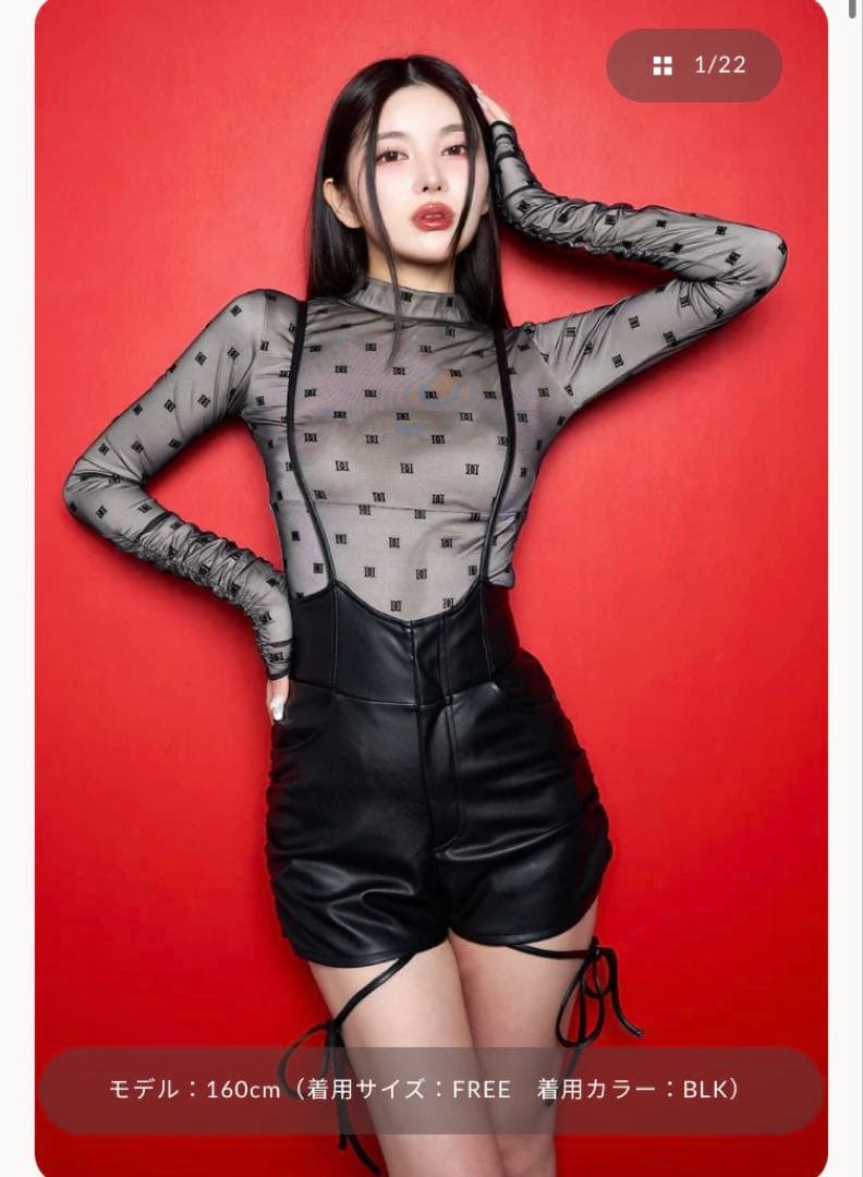 ダーリッチ ロゴパターンシアートップス SIZE Darich