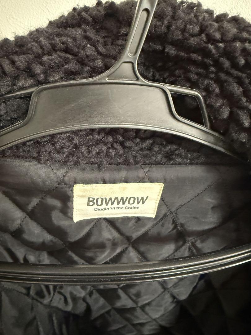 BOWWOWジャケット スカルペイントボアジャケット