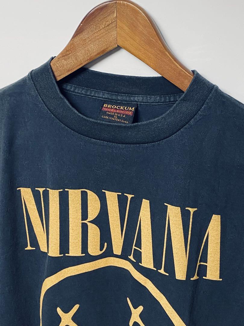 ⭐️未使用品NIRVANA SMILE L/ S TEE USA製 Lサイズ☆ - メルカリ
