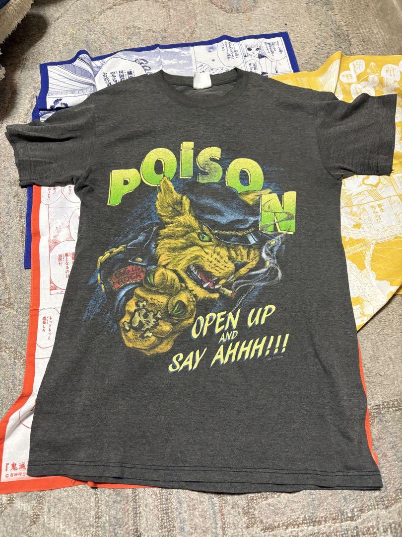激レアM POISON 1989年ヴィンテージTOURTシャツ黒
