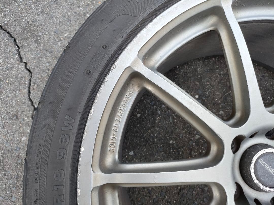 18インチ 4本セットRAYS