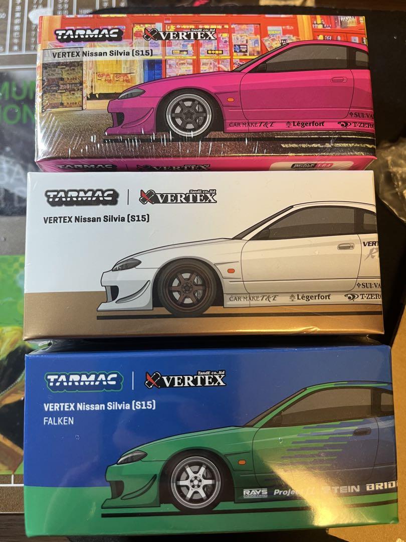 TARMAC Nissan Silvia S15 ミニカー3台セット