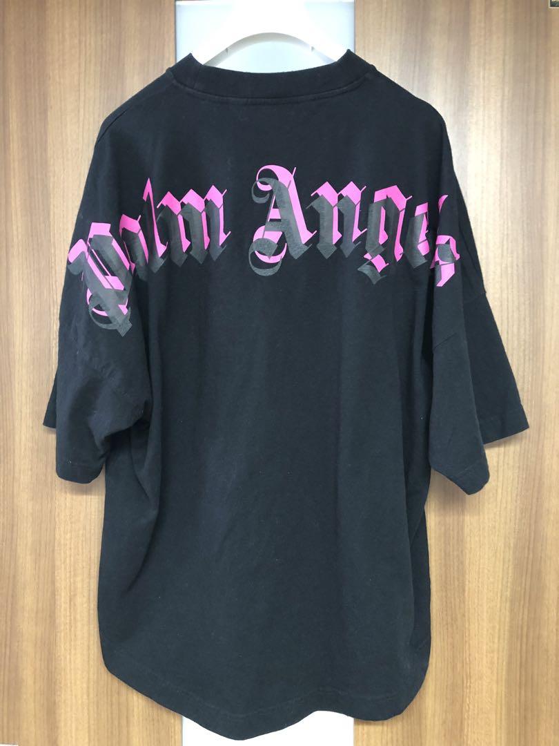 Palm Angels ブラック Tシャツ オーバーサイズM