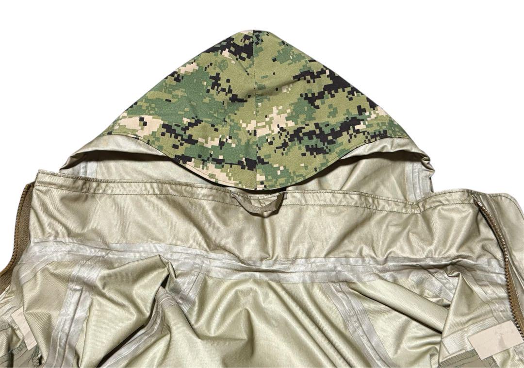 新品未使用‼️USN 米海軍 NWU パーカデジタルカモ 米軍放出品　ゴアテックス