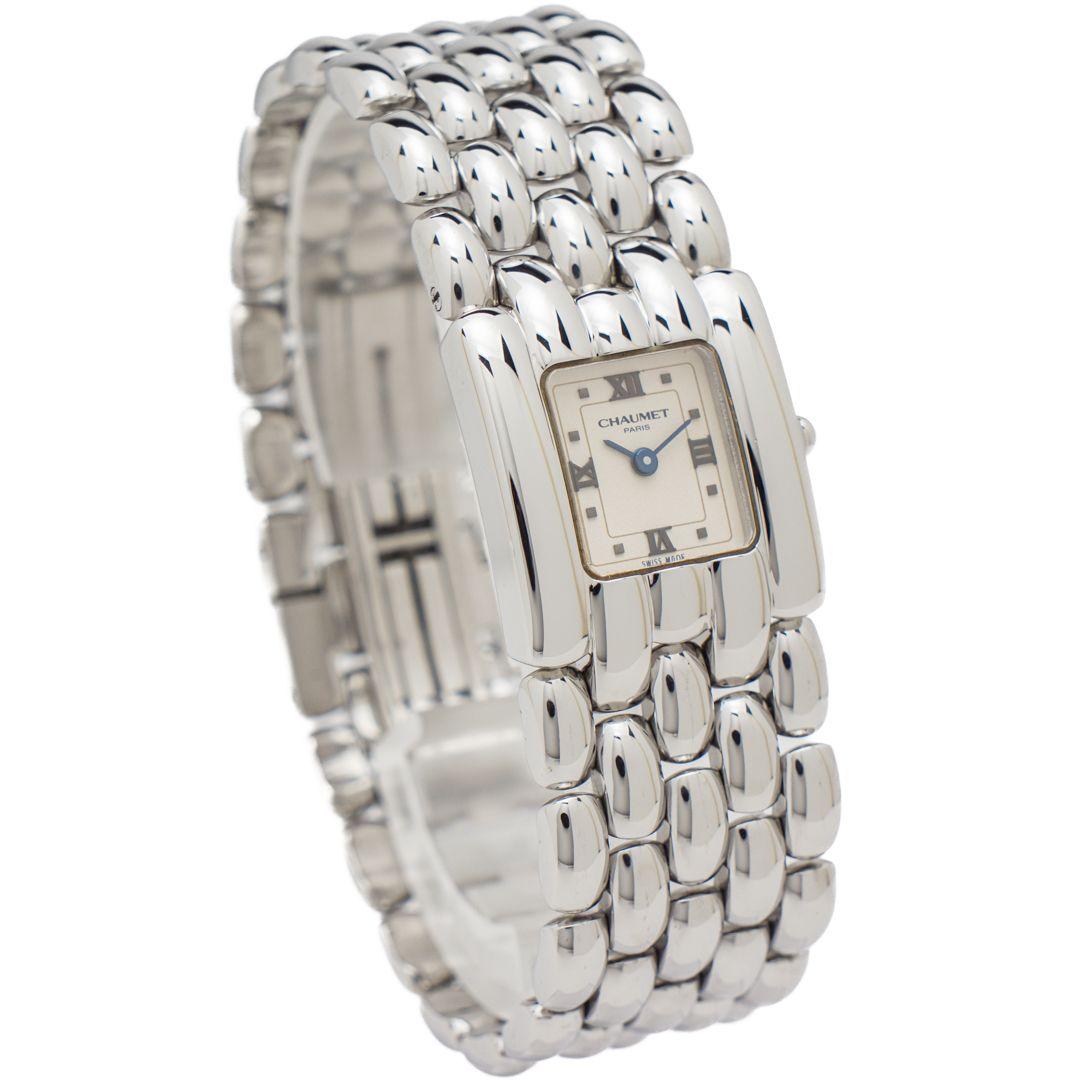 【美品】CHAUMET ケイシス レディース腕時計 ショーメ シルバー