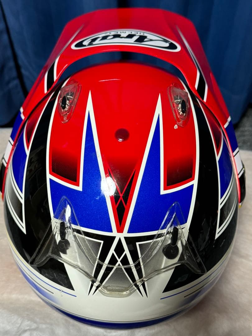 ARAI アライ ツアークロス トリコロール柄 59.60cm Lサイズ相当
