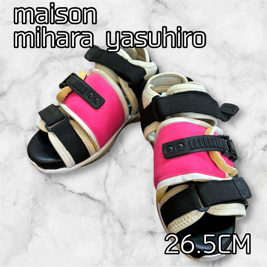 Maison Mihara Yasuhiro 厚底サンダル 24.5 レア】 maison mihara yasuhiro 厚底 エア サンダル - メルカリ
