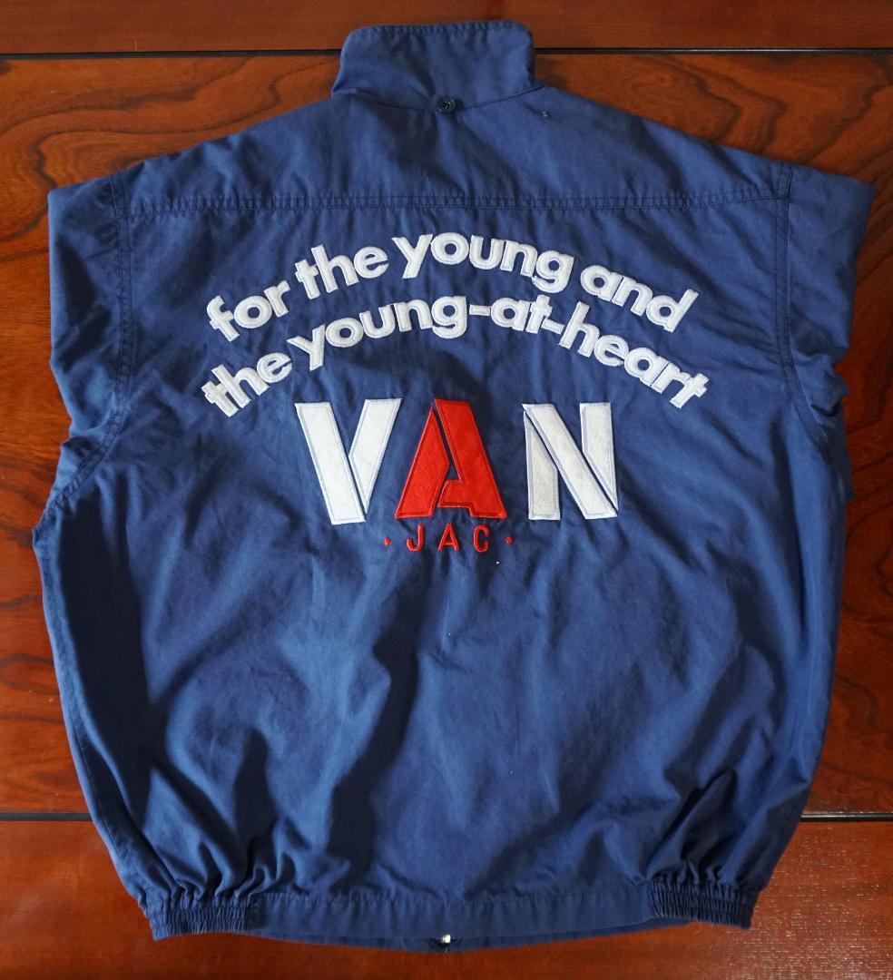 VAN JACKET ネイビー スイングトップ アーチロゴ ブルゾン Lサイズ 楽天市場】MR.VAN ミスターヴァン 2025モデル アーチロゴ 刺繍 G