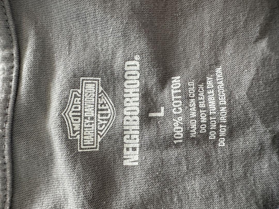 Harley-Davidson NEIGHBORHOOD 骨格プリント Tシャツ